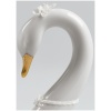 Lladro Endless Love Swans Figurine Golden Luster Chelsea Design