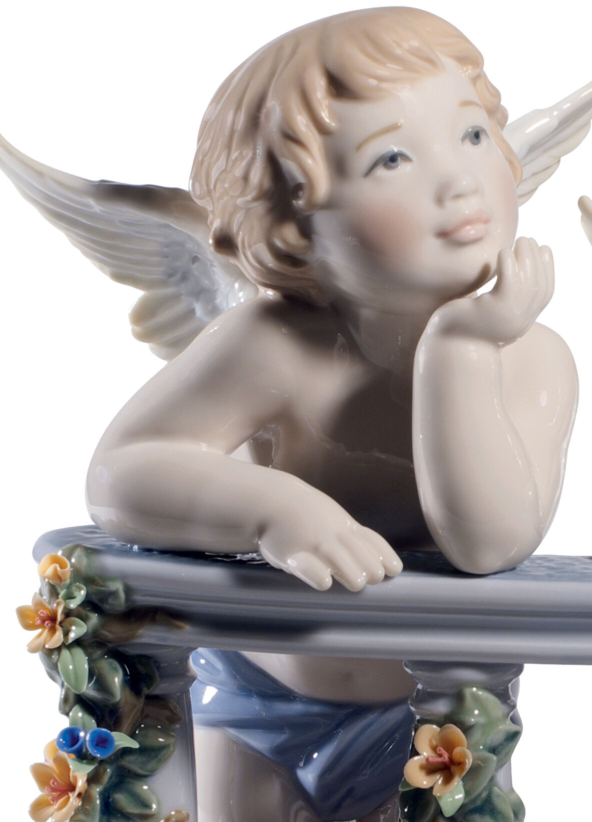 Lladro Celestial Balcony Angels Figurine. Limited Edition - Chelsea Design