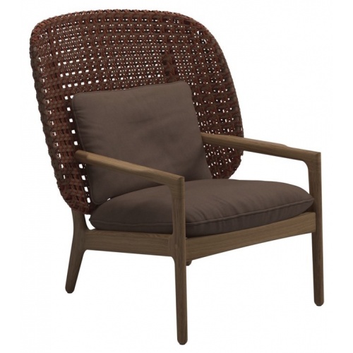 Kay High Back Outdoor Lounge Chair 5