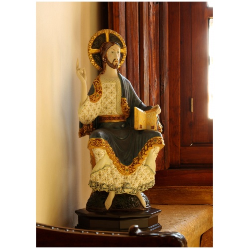 Romanesque Christ Sculpture. Limited Edition 11