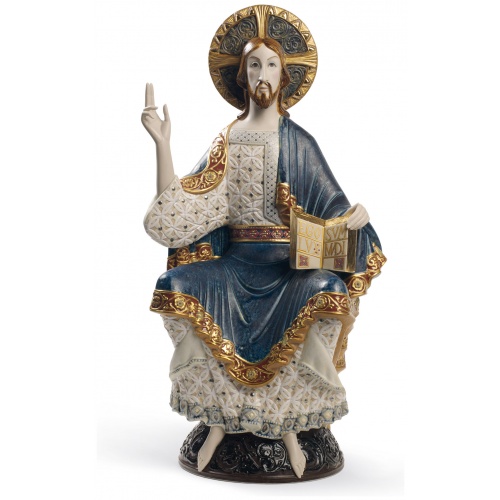 Romanesque Christ Sculpture. Limited Edition 13