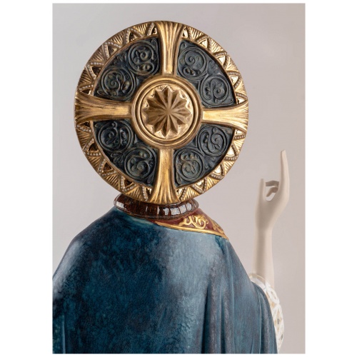 Romanesque Christ Sculpture. Limited Edition 21