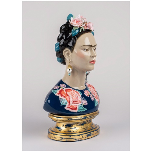 Frida Kahlo Figurine. Blue. Limited Edition 6