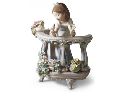 Morning Song Girl Figurine