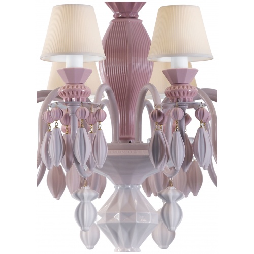 Belle de Nuit 12 Lights Chandelier. Pink (CE/UK) 7