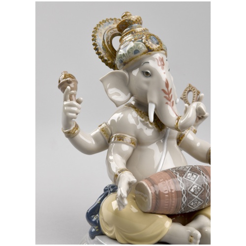 Mridangam Ganesha Figurine 6