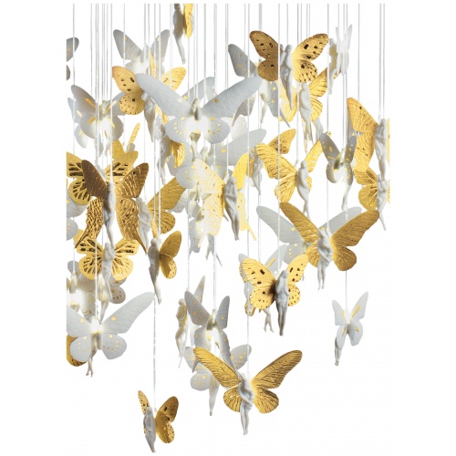 Niagara Chandelier 0.80m. Golden Luster (CE/UK) 6