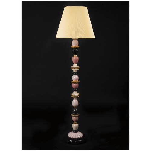 Firefly Floor Lamp. Pink and Golden Luster. (UK) 7