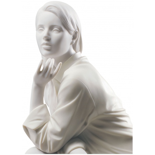 In My Thoughts Woman Figurine 6