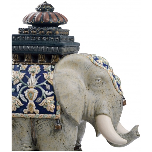 Siamese Elephant Sculpture. Limited Edition 6