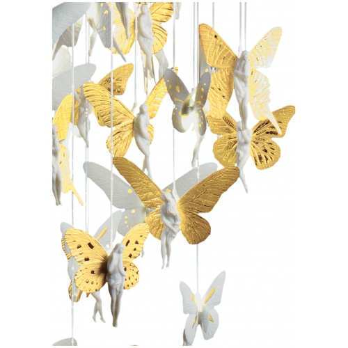 Niagara Chandelier 0.80m. Golden Luster (CE/UK) 5