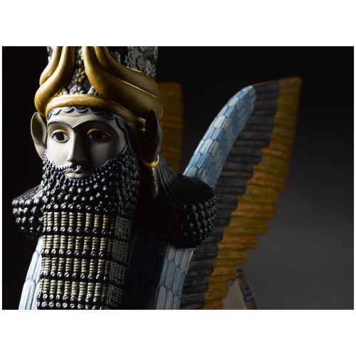 Lamassu Sculpture. Limited Edition 8