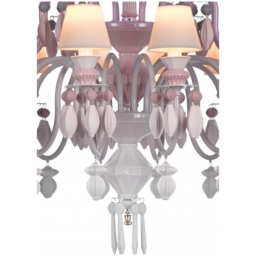 Belle de Nuit 24 Lights Chandelier. Pink (CE/UK) 7