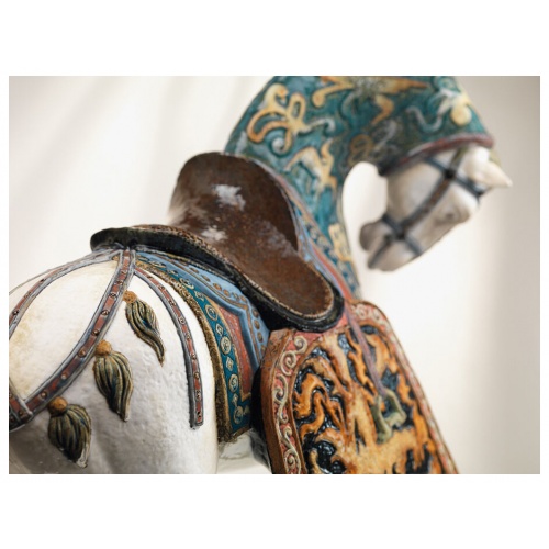 Oriental Horse Sculpture. Glazed. Limited Edition 6