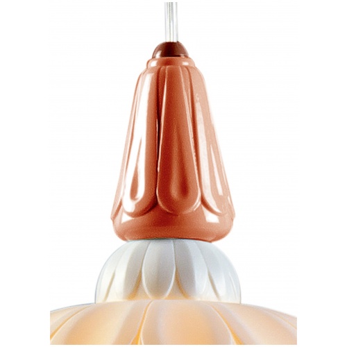 Ivy and Seed Single Ceiling Lamp. Red Coral (CE/UK) 7