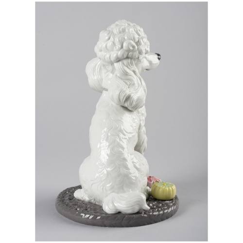 Poodle with Mochis Dog Figurine 10