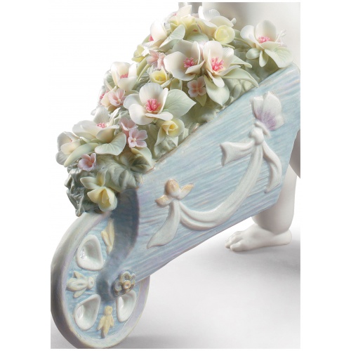 Celestial Flowers Angel Figurine 6