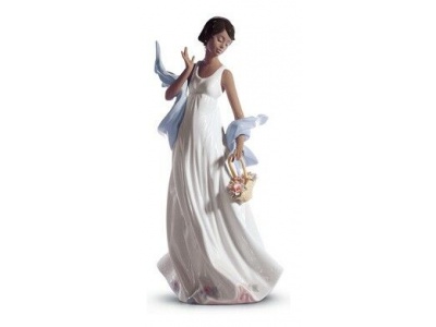 Winds of Romance Woman Figurine