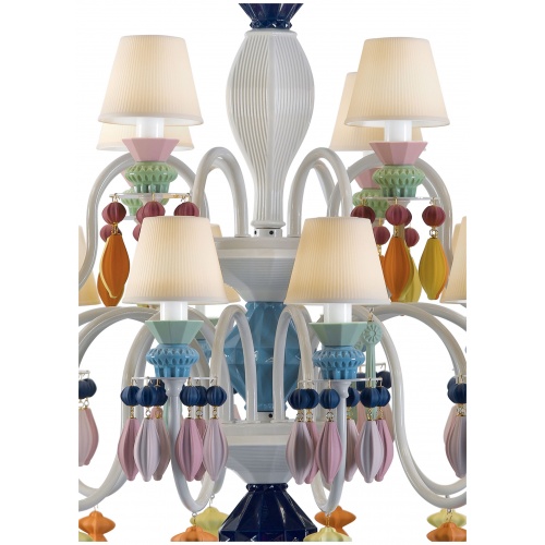 Belle de Nuit 24 Lights Chandelier. Multicolor (CE/UK) 6