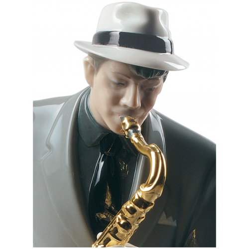 Jazz Saxophonist Figurine 8