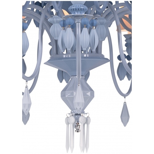 Belle de Nuit 40 Lights Chandelier. Blue (CE/UK) 7