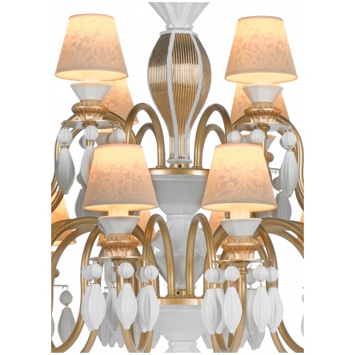 Belle de Nuit 24 Lights Chandelier. Golden Luster (CE/UK) 6