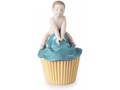 My Sweet Cupcake. Boy Figurine