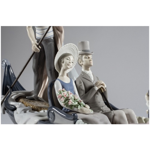 In The Gondola Couple Sculpture. Numbered Edition 6