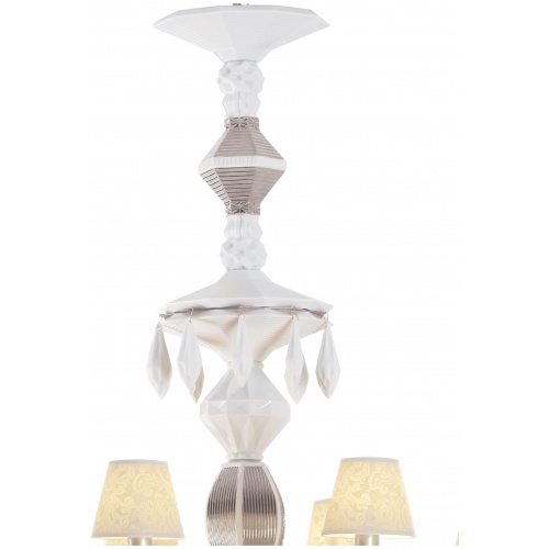 Belle De Nuit 40 Lights Chandelier. Silver Luster (CE/UK) 6