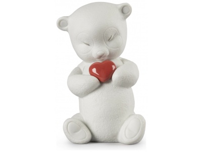 Roby-Corageous Bear Figurine