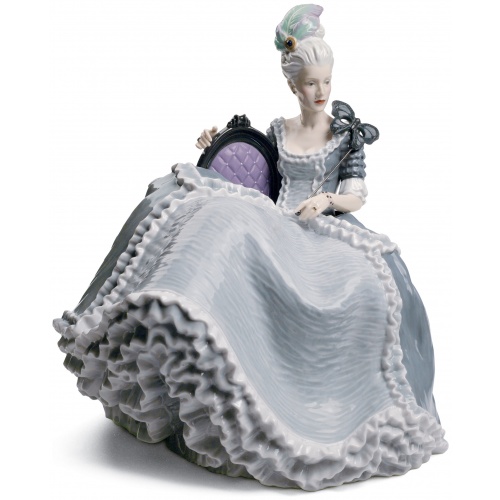 Rococo Lady at The Ball Figurine 5