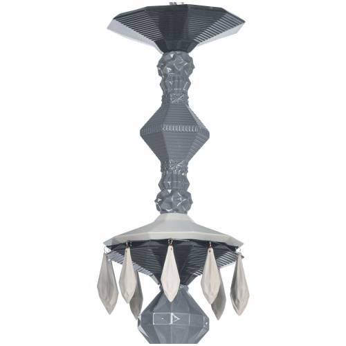 Belle de Nuit 40 Lights Chandelier. Black (CE/UK) 6