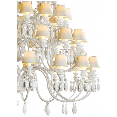 Belle de Nuit 56 Lights Chandelier. White (CE/UK) 7