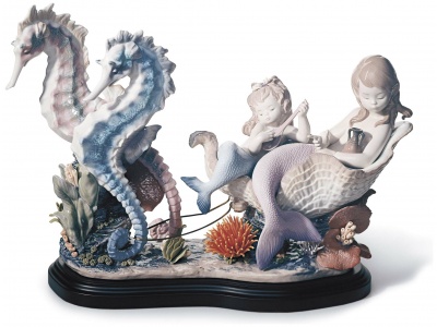 Underwater Journey Mermaid Figurine. Limited Edition 3