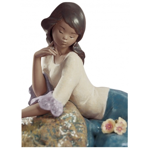 Meditative Moment Woman Figurine 6