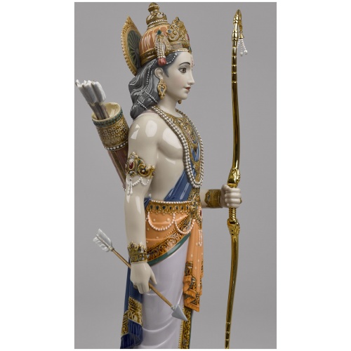 Lakshman and Hanuman Sculpture. Limited Edition 15