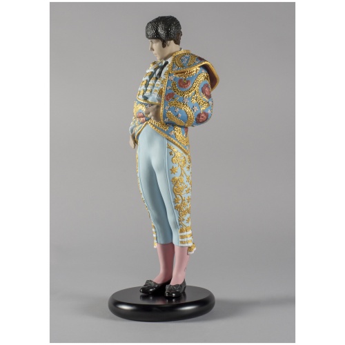 Bullfighter Figurine. Blue. Limited Edition 6