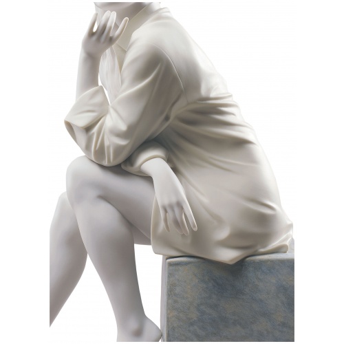 In My Thoughts Woman Figurine 7