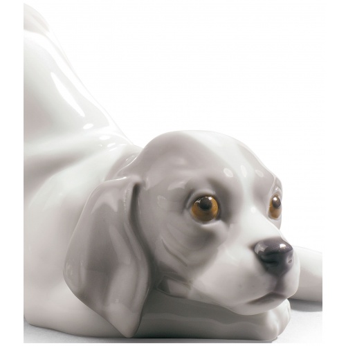 Playful Puppy Figurine 5