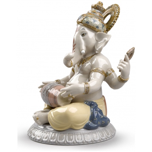 Mridangam Ganesha Figurine 5