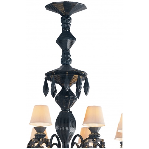 Belle de Nuit 56 Lights Chandelier. Absolute Black (CE/UK) 7