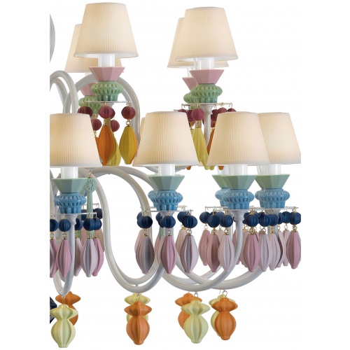 Belle de Nuit 24 Lights Chandelier. Multicolor (CE/UK) 7