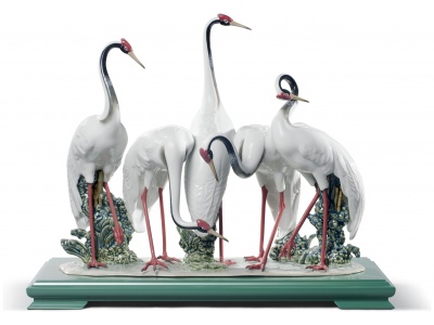 Flock of Cranes Sculpture. Limited Edition