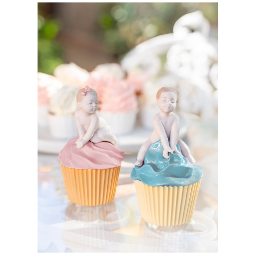 My Sweet Cupcake. Boy Figurine 6