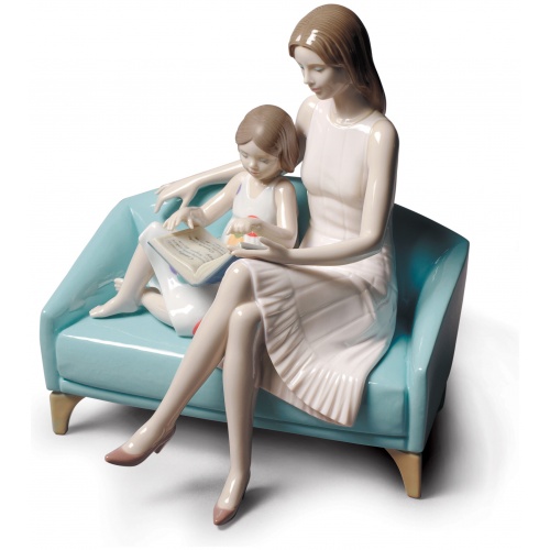 Our Reading Moment Mother Figurine 5