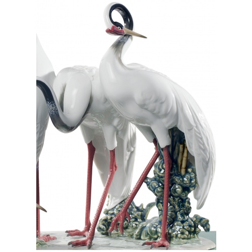 Flock of Cranes Sculpture. Limited Edition 5