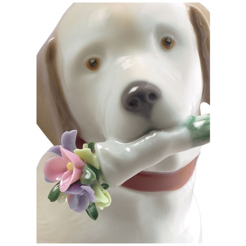 This Bouquet Is for You Dog Figurine 5