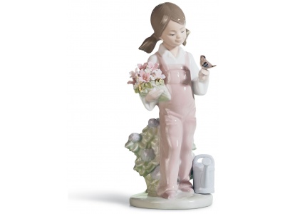 Spring Girl Figurine