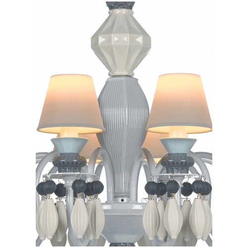 Belle de Nuit 12 Lights Chandelier. Black (CE/UK) 8