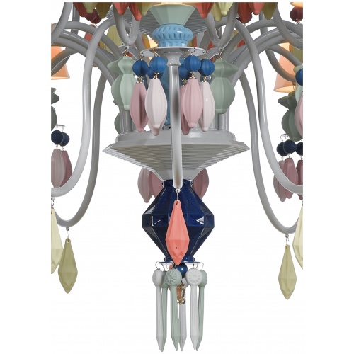 Belle de Nuit 40 Lights Chandelier. Multicolor (CE/UK) 8